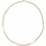 collection ınci detaylı kadın taşlı kolye - Gümüş - Standart