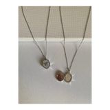COLLECTİON Kapaklı aynalı melek kolye