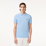 collection lacoste normal kesim pima pamuklu polo tişört - Bebe Mavi