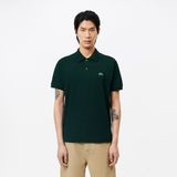 collection lacoste normal kesim pima pamuklu polo tişört - Koyu Yeşil