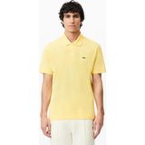 collection lacoste normal kesim pima pamuklu polo tişört - Sarı - 2XL