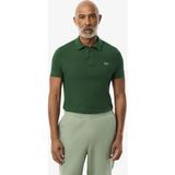 collection lacoste normal kesim pima pamuklu polo tişört - Yeşil