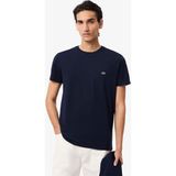collection lacoste pamuklu pima tişört - Lacivert - XL