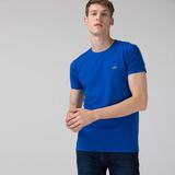 collection lacoste pamuklu pima tişört - Saks - 2XL