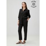 collection siyah keten pijama pantolon - 34