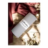 CollessiaHome %100 Pamuk Saten Fitted Tek Kişilik Lastikli Çarşaf Takımı Çarşaf Seti - Gri