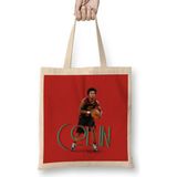Collin Sexton Vintage Art - Legend Basketball Gift Bez Çanta Uzun Saplı - Açık Bej - 40 X 40