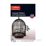 Collins English Readers Amazing Thinkers and Humanitarians +CD A.People Readers 4 B2 - Katerina Mestheneou