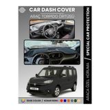 COLONY Fiat Doblo 2015-2023 Siyah Torpido Örtüsü Ön Göğüs Koruma Torpido Koruma Tam Uyum Çatlamayı Önler