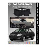 COLONY Fiat Linea Siyah Torpido Örtüsü Ön Göğüs Koruma Torpido Koruma Tam Uyum Çatlamayı Önler