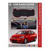 COLONY Hyundai Accent Blue Kırmızı Torpido Örtüsü Ön Göğüs Koruma Torpido Koruma Tam Uyum Çatlamayı Önler