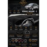 COLONY Renault Megane 2 Torpido Örtüsü Ön Göğüs Koruma Torpido Koruma Tam Uyum Çatlamayı Önler