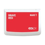 COLOP Istampa MAKE 1 brave kırmızı, 50 x 90 mm