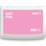 COLOP Istampa MAKE 1 yumuşak pembe, 50 x 90 mm