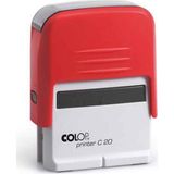 Colop Kaşe Compact C20 Kırmızı Gövde+Keçe 15314064