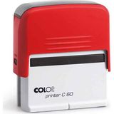 Colop Kaşe Compact C60 Kırmızı Gövde+Keçe 15314129