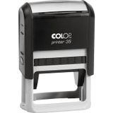 COLOP PRINTER 35 TARİH KAŞE(ING) SİYAH KASA MAVİ/KIRMIZI KEÇE - 30X50M