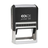 Colop Prınter 55 Tarih Kaşe(Tr) Siyah Kasa Mavı- Kırmızı Keçe - 40X60mm