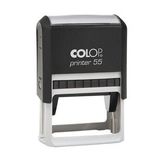 COLOP PRINTER 55 TARİH KAŞE(TR) SİYAH KASA SİYAH KEÇE - 40X60MM