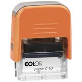 Colop Printer C10 Kaşe Stampa, Siyah/Kırmızı/Mavi/Sarı/Yeşil/Beyaz