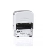 Colop Printer C20 Beyaz Kasa Siyah Keçe 14x38 mm Kaşe