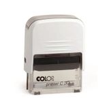 Colop Printer C30 Beyaz Kasa Siyah Keçe 18x47 mm Kaşe