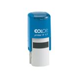 Colop R17 Yuvarlak Mavi Kasa Mavi Keçe 17 mm Kaşe