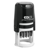 COLOP R30 TARİH KAŞE(TR) SİYAH KASA MAVİ KEÇE - 30MM