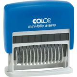 Colop S120/13 Kendinden Mürekkepli Tarih Kaşe Mavi Kasa Mavi Keçe