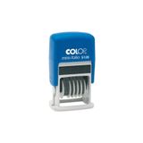 Colop S126 Mini Oto.numaratör Kaşe Mavi Kasa Siyah Keçe