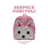 Color Bags Ortopedik Anaokulu Çantası Yağmura Dayanıklı Ebeveyn Emniyet Kemer Korumalı B12