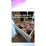 Color House 10'lu Set Modüler Çekmece Içi Düzenleyici Makyaj Takı Mutfak Banyo Hobi Buzdolabı Ilaç Organizer