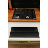 color house 4 Adet Çekmece Içi Baharatlık Düzenleyici Stant Dolap Içi Organizer (Piano Black - Siyah) Z305 Tek Ebat