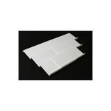 color house 6 Adet Çekmece Içi Baharatlık Düzenleyici Stant Mutfak Dolap Içi Organizer (Beyaz Renk) Z305 Tek Ebat