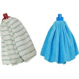 Color Lider 2 Adet Mikrofiber ve Havlu Mop Vileda Tipi Paspas Ucu