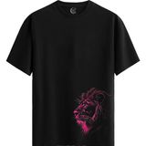 Color Luxe Night Reign - %100 Pamuklu Erkek Siyah Tişört - Premium Quality - 001-Renkli - 2XL