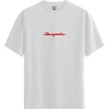 Color Luxe Red Supra - %100 Pamuklu Erkek Beyaz Tişört - Premium Quality - 001-Renkli - 2XL