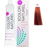 Color Naturel 7.40 Doğal Bakır 100 ml Saç Boyası