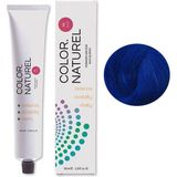 Color Naturel Mavi Kalıcı Saç Boyası 100 ml Amonyaklı Krem Formda Canlı Renkler İçin - Color Naturel Kalıcı Saç Boyası 100 Ml - Mavi