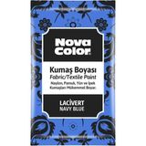 Color Nova Color Toz Kumaş Boyası 12 gr Lacivert
