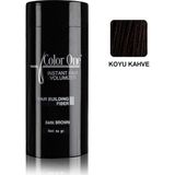 Color One Koyu Kahve Renkli 50 gr Amonyaklı Topik Saç Tozu Uzun Süre Kalıcı Etki