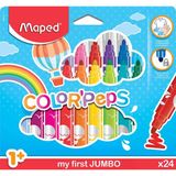 Color Peps Jumbo Keceli Kalem 24 Renk 3154148462224