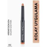Color Shadow Yüksek Pigmentli & Işıltılı Asansörlü Kalem Göz Farı (002 Vintage Rose) 8682536039420 - Çok Renkli