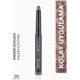 Color Shadow Yüksek Pigmentli & Işıltılı Asansörlü Kalem Göz Farı (008 Double Latte) 8682536039482 - Çok Renkli