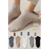Color Socks 5 Çift Erkek Bambu Patik Çorap - Karışık - 40 - 45