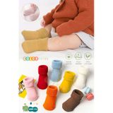 Color Socks 5 Çift Renkli Bebek Çorap Seti Organik Karışık