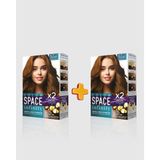 Color Space Infinity 2'li Set Saç Boyası 6.7 Çikolata Kahve