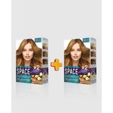 Color Space Infinity 2'li Set Saç Boyası 7.3 Fındık Kabuğu