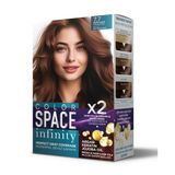 Color Space İnfinity Set Saç Boyası 7.7 Işıltılı Kahve