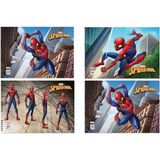Color Spider-Man 35 * 50 15 Yp. Spiralli Resim Defteri - Standart